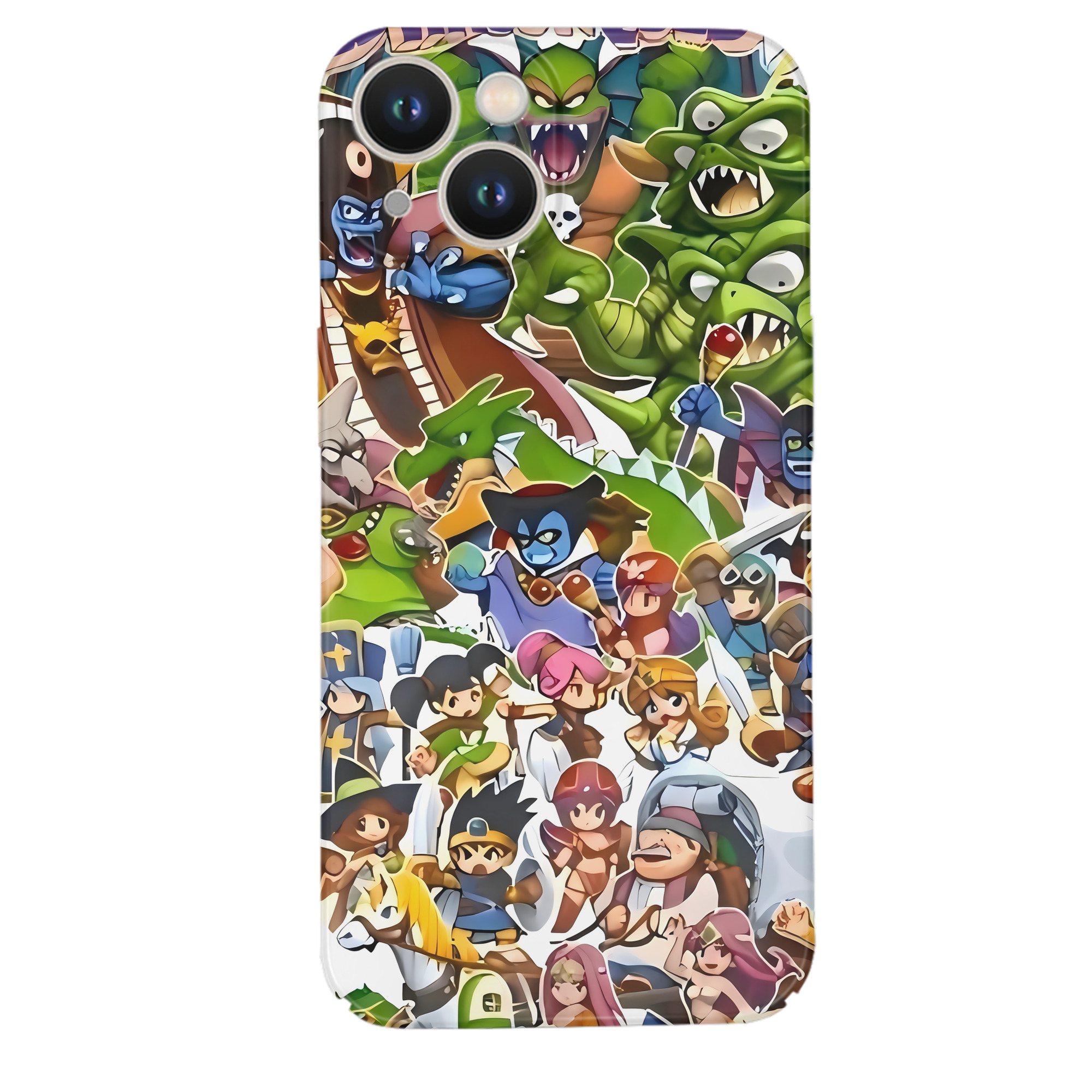 （画像用） ドラゴンクエスト Doragon Kuesuto Dragon Quest 【iPhone 14シリーズ対応】ハードケース